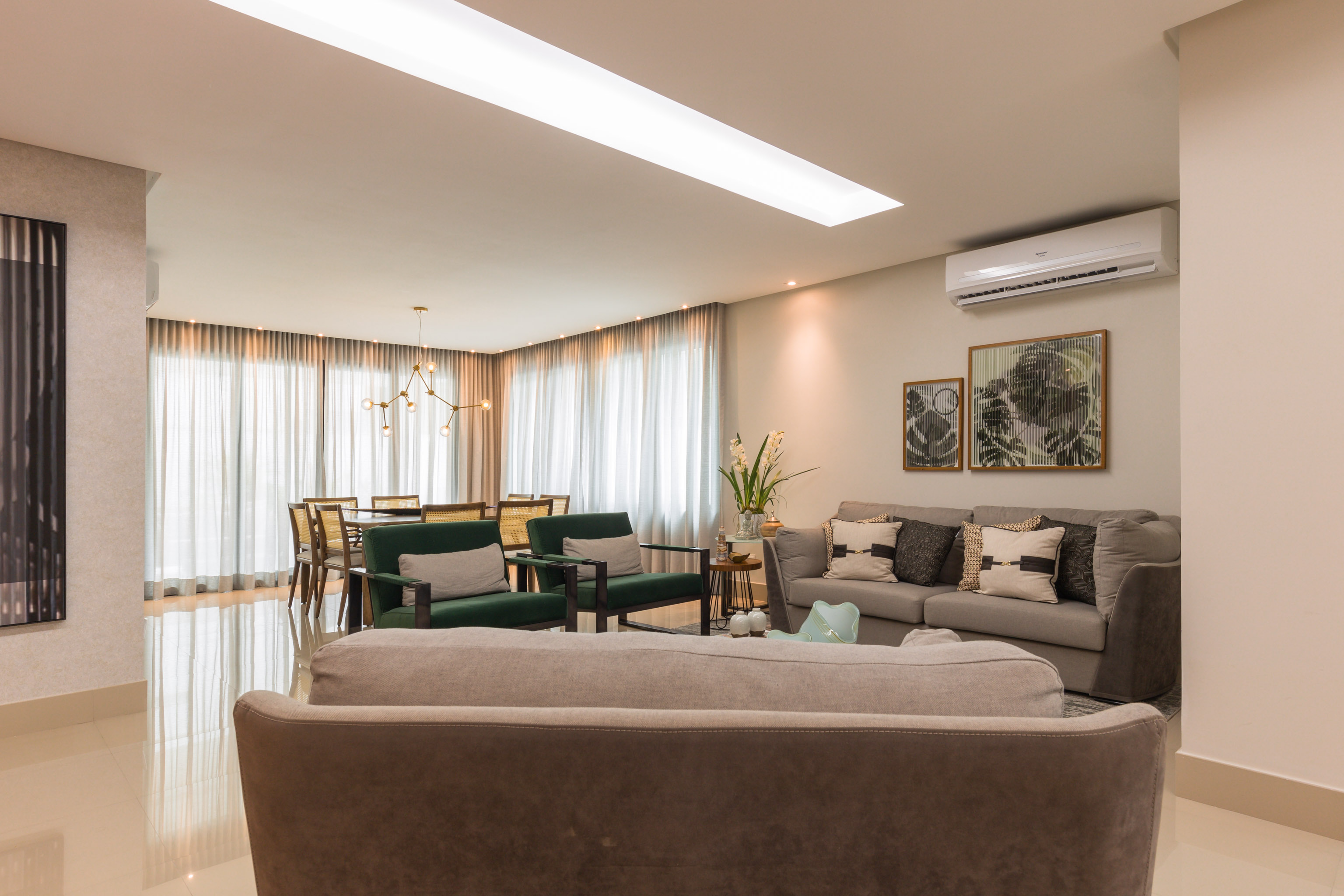 Sala de estar Alphaville Manaus 