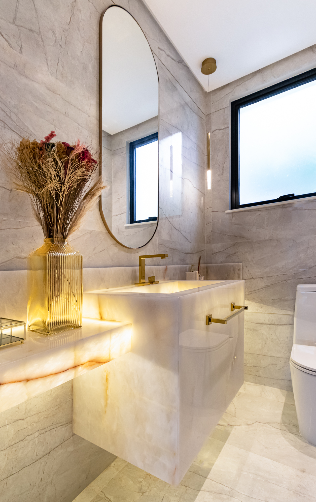 Lavabo - Iluminação - Interiores - Design - Arquitetura